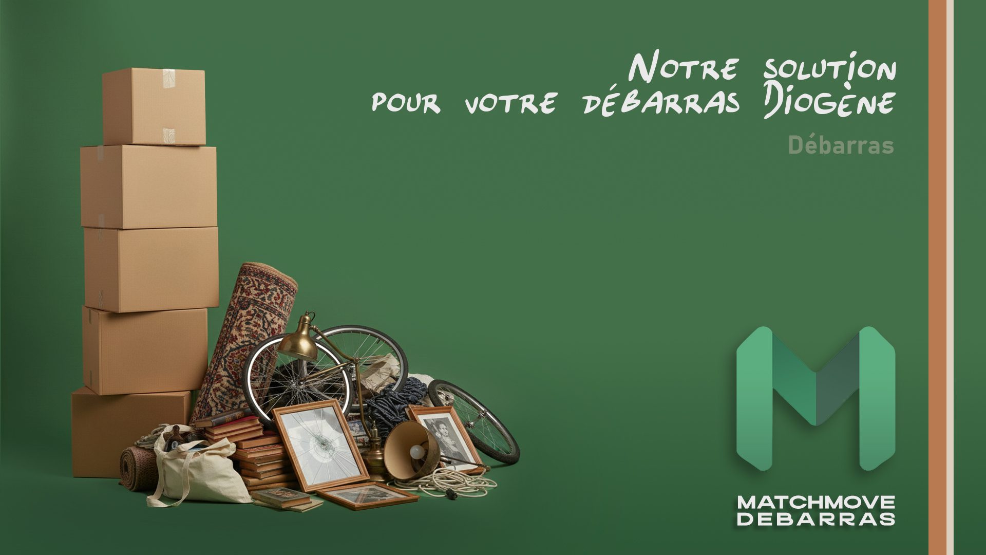 Notre solution pour votre débarras Diogène