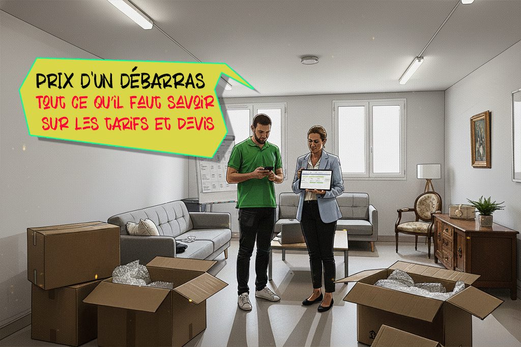 Prix d&rsquo;un débarras : Tout ce qu&rsquo;il faut savoir sur les tarifs et devis