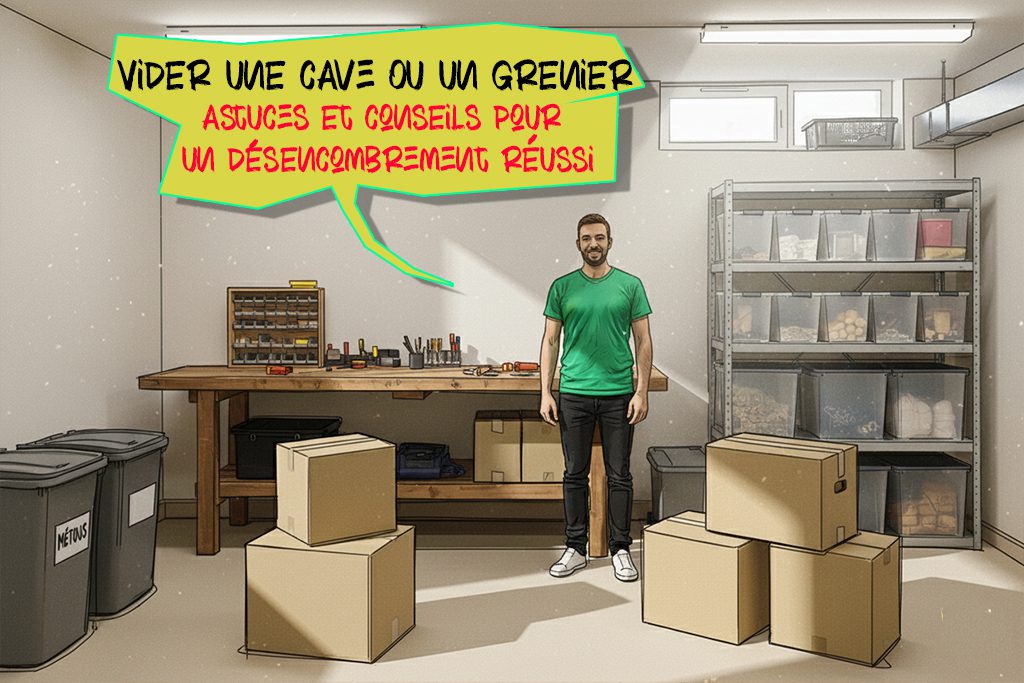 Vider une cave ou un grenier : Astuces et conseils pour un désencombrement réussi