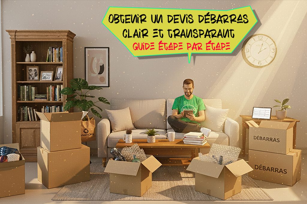 Obtenir un devis débarras clair et transparent : Guide Étape par Étape