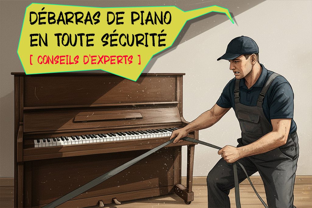 Débarras de piano en toute sécurité [Conseils d&rsquo;experts]