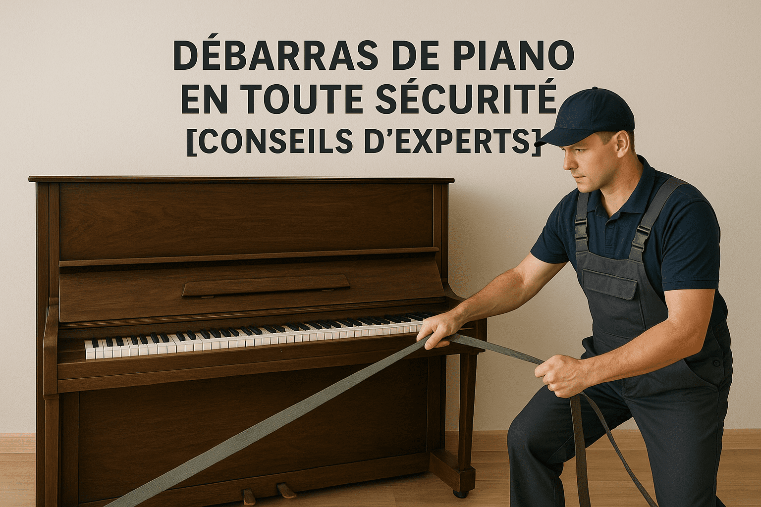 Débarras de piano en toute sécurité [Conseils d’experts]