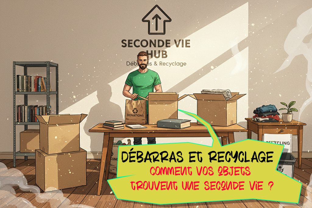 Débarras et recyclage : Comment vos objets trouvent une seconde vie ?