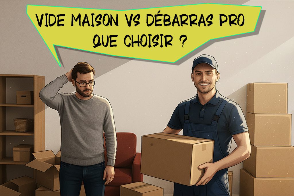 Vide maison VS débarras professionnel : Que choisir ?